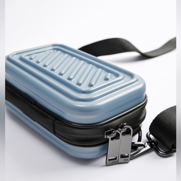 Zara Bags Zara Mini Rigid Crossbody Zipper Box Bag Poshmark